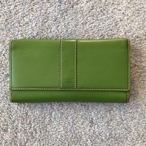 Coach trifold wallet